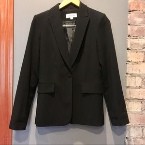 Calvin Klein black single button blazer